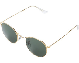 Ray-Ban RB3447 круглые металлические солнцезащитные очки