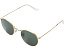 Ray-Ban RB3447 круглые металлические солнцезащитные очки