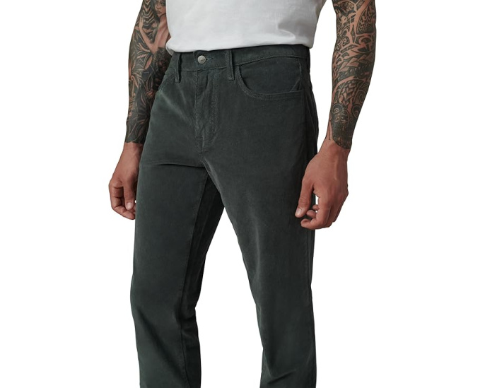 Брюки Joe's Jeans The Brixton Corduroy в цвете Urban Chic с прямым силуэтом