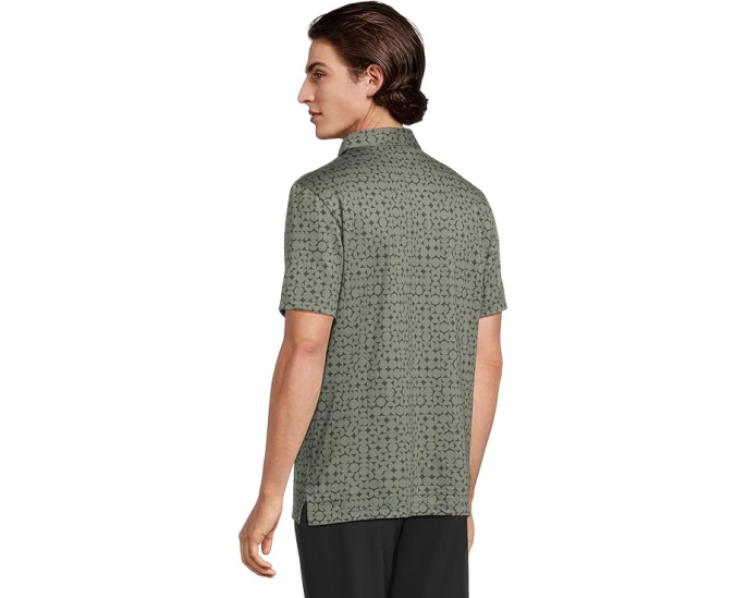 Поло Featherweight Caves с вышитым логотипом и принтом TravisMathew