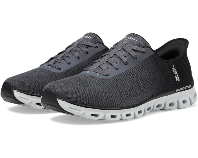 Кроссовки Skechers Glide Step Excite Hands Free Slip-INS для повседневной носки