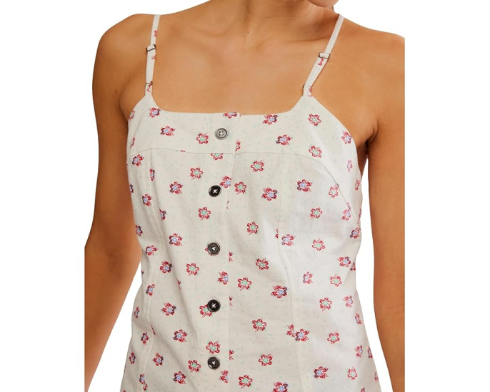 Туника Free People Maddie Printed Tunic с цветочным принтом