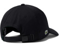 Хлопковая бейсболка Lacoste Essentials с вышитым крокодилом