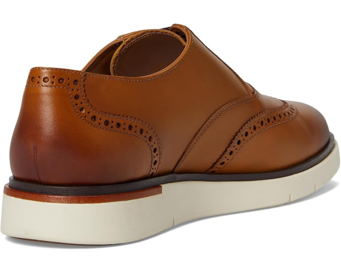 Оксфорды Allen Edmonds Carson Wing с кожаным верхом и съемными стельками