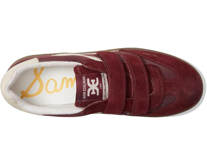 Кроссовки Sam Edelman Talia Slip-On с липучками и контрастными деталями