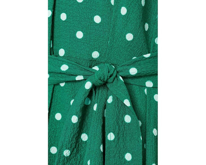 Calvin Klein платье-рубашка Polka Dot Gauze с поясом