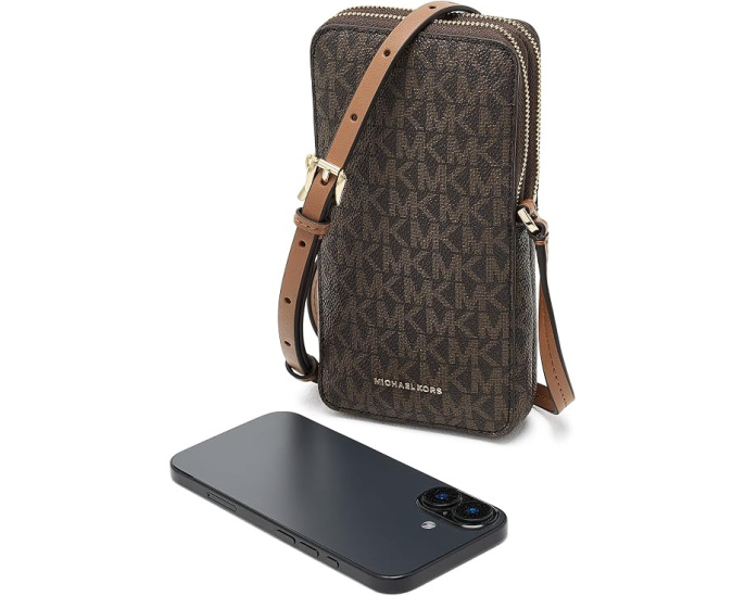 Сумка Michael Kors Jet Set Small через плечо с двумя молниями