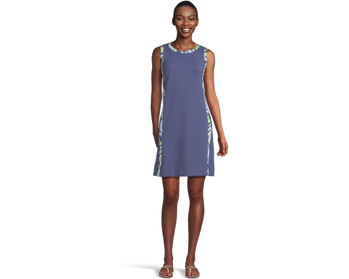 Платье-шелл Lilly Pulitzer Mena Shift с комбинированным принтом и молнией