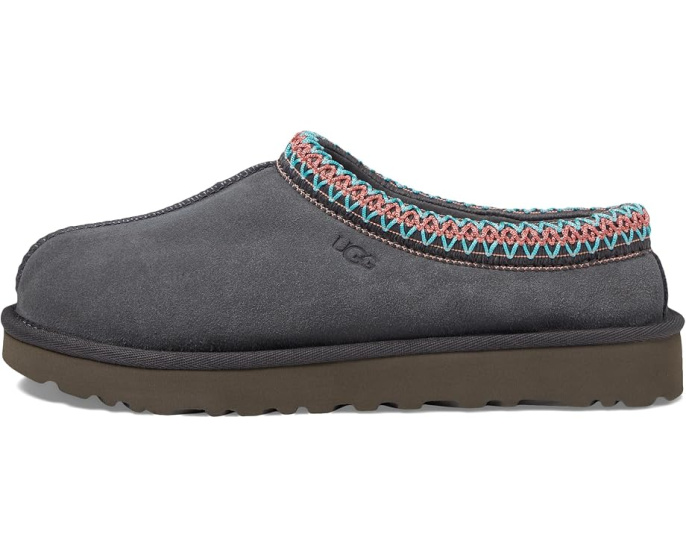 UGG Tasman тапочки из замши с шерстяной подкладкой