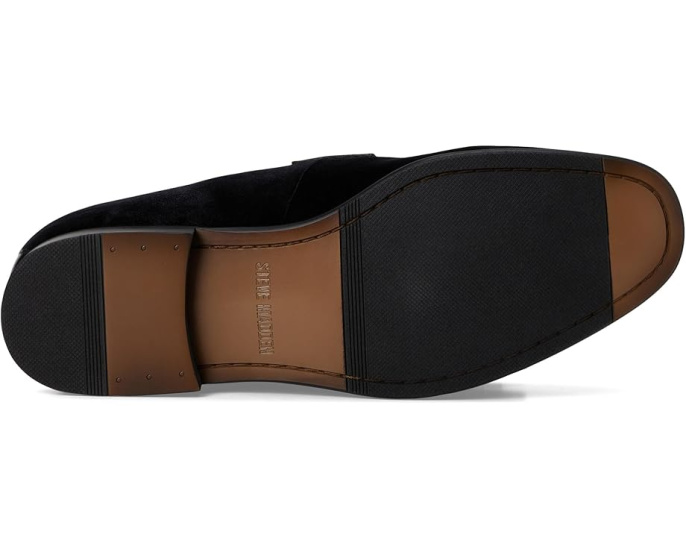 Бархатные лоферы Steve Madden Salinas на квадратном каблуке