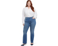 Джинсы Plus Size Barbara Bootcut от NYDJ с принтом