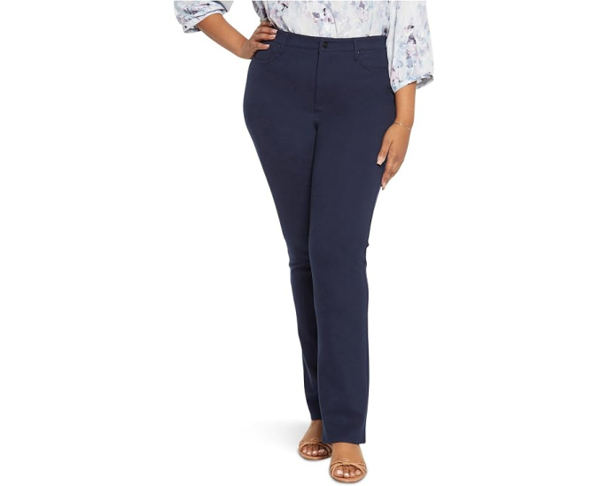 Брюки NYDJ Plus Size Marilyn прямого кроя