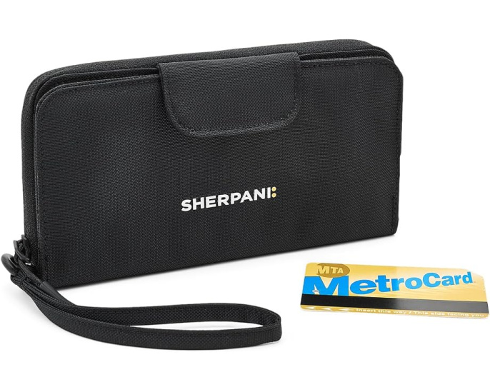 Кошелек на запястье Sherpani Tulum с защитой RFID и отделением для монет