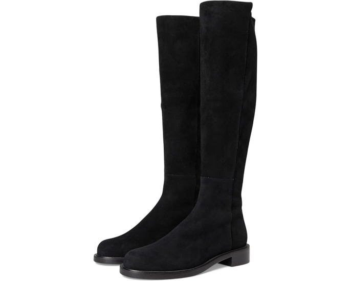 Stuart Weitzman Ботильоны 5050 Gisele Kneehi из мягкой козьей кожи