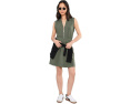 Varley платье Polyanna 1/2 Zip Dress с половинной молнией черное