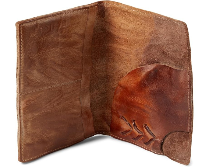 Кошелек Bed Stu Stardust из мягкой кожи с прострочкой