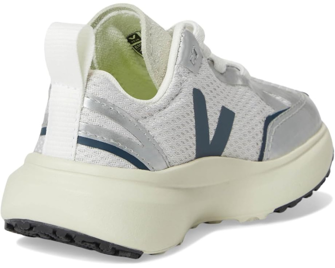 Детские кроссовки VEJA Small Canary Light Alveomesh с сетчатым верхом