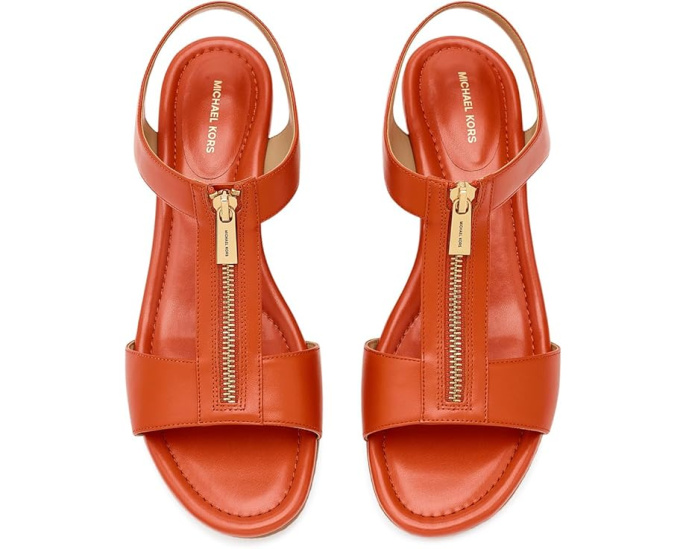 MICHAEL Michael Kors Berkley сандалии на платформе с открытым мысом и молнией