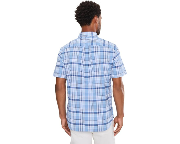 Рубашка с коротким рукавом Bimini Plaid Featherweight Performance от Vineyard Vines