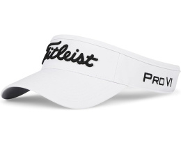 Козырек Titleist Tour Performance Visor бело-черный