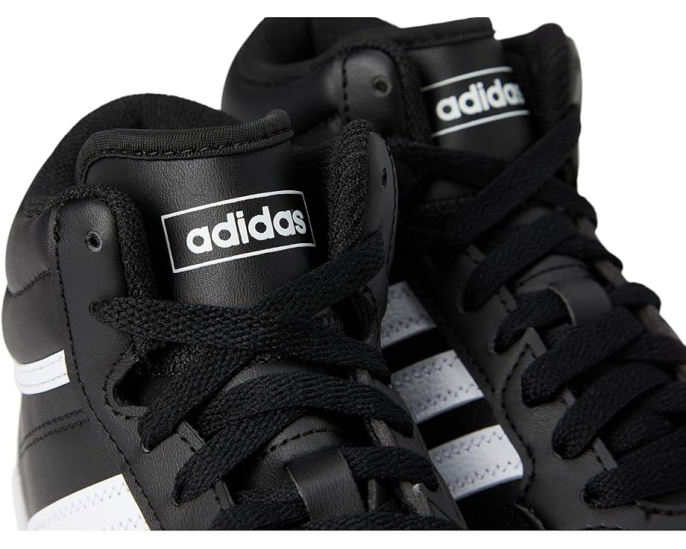 Баскетбольные кроссовки Adidas Hoops 4.0 Mid Top с перфорацией для подростков