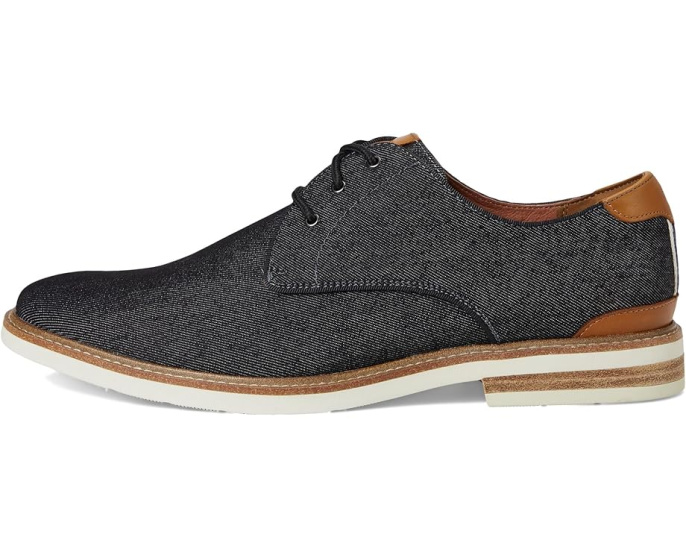 Оксфорды Florsheim Highland Canvas Plain Toe из холста с кожаными вставками