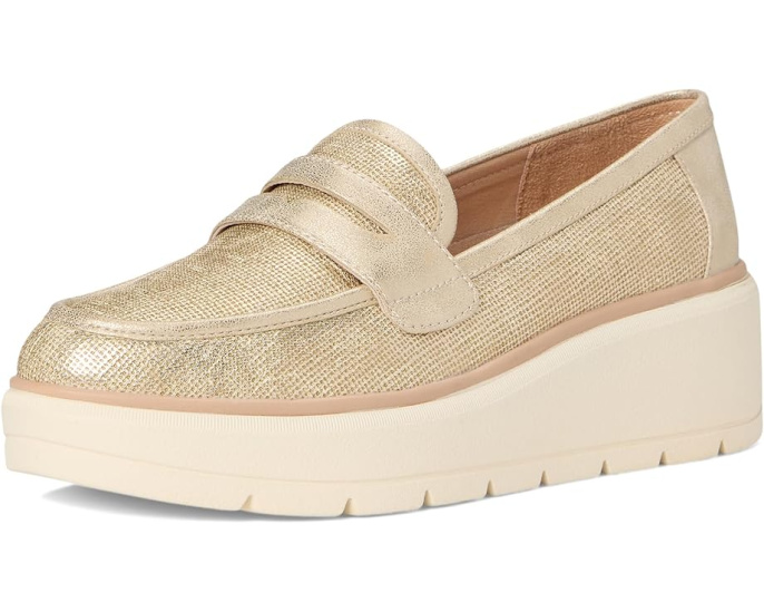 Dr. Scholl's лоферы Nice Day Max с подошвой трактор Желтые