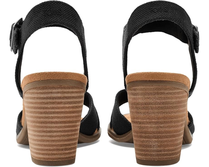 Сандалии TOMS Majorca Ankle Strap на квадратном каблуке с ремешком на щиколотке