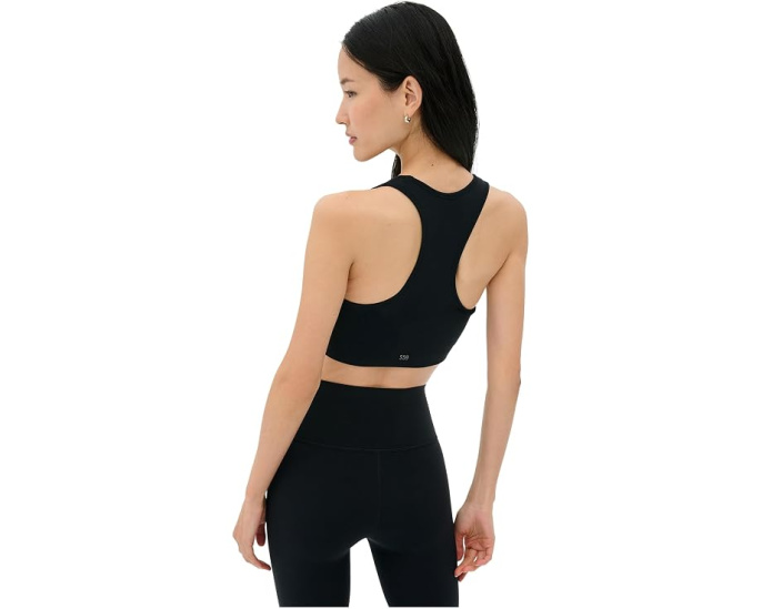 Splits59 бюстгальтер Airweight Light Support Bra с драпировкой