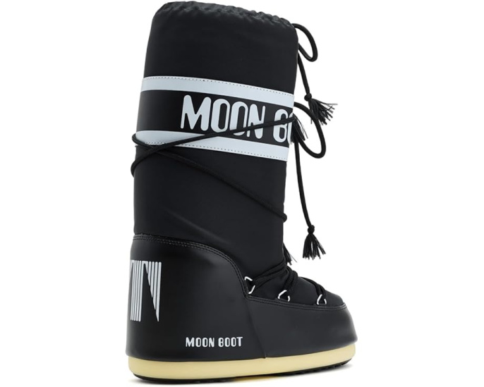 Ботинки MOON BOOT Icon Nylon в ретро-футуристическом стиле