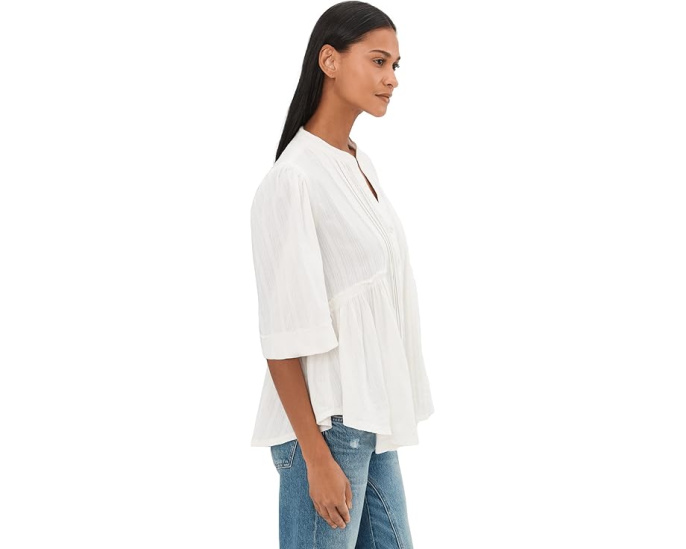 Рубашка We The Free Willow на пуговицах от Free People цвета Ivory