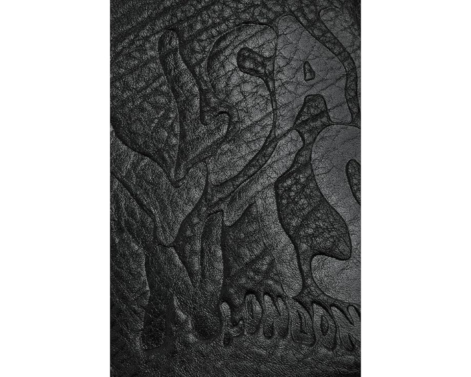 Обложка AllSaints Elba G Passport Holder для паспорта из кожи черная