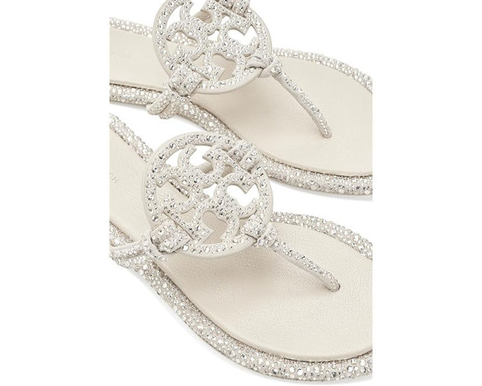 Босоножки Miller Knotted Crystal от Tory Burch с кристаллами