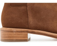Ботинки Stuart Weitzman 5050 Gisele до колена из замши с эластичной вставкой