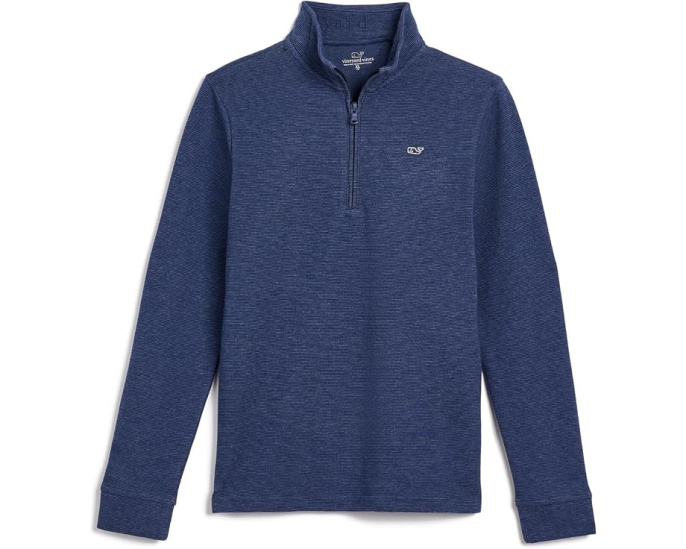 Детский свитшот Vineyard Vines Saltwater с молнией 1/4