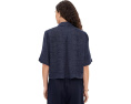 Eileen Fisher рубашка льняная с классическим воротником Strata