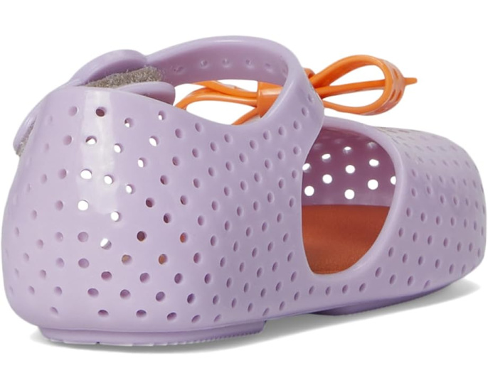 Mini Melissa балетки Furadinha Pop для детей с перфорацией и стелькой Grenflex