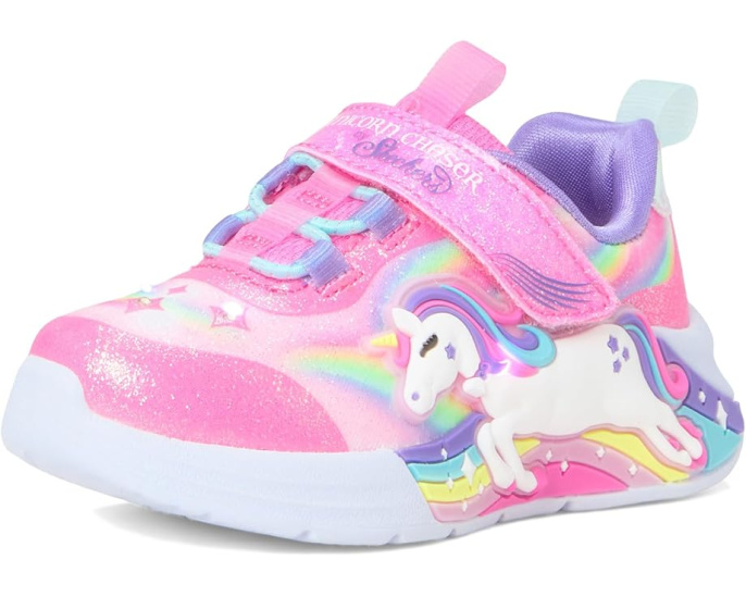 Кроссовки Skechers Unicorn Chaser для малышей со светящейся подошвой