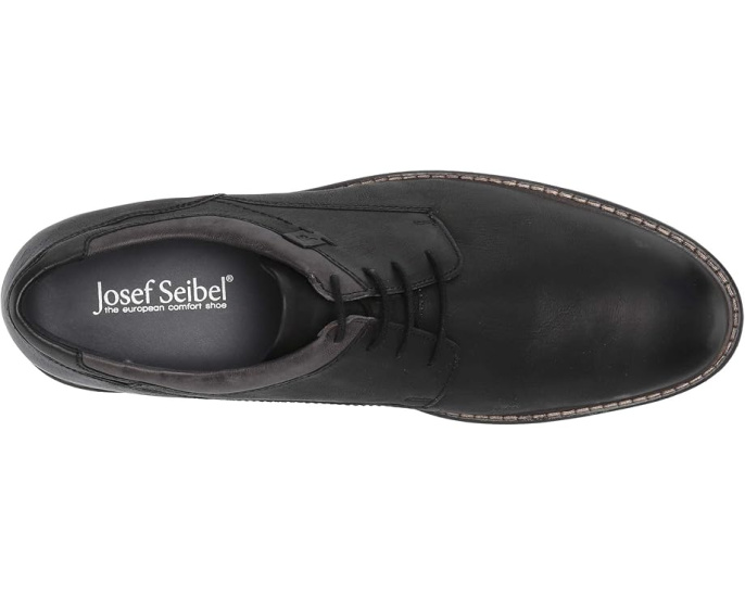 Оксфорды Josef Seibel Earl 05 с миндалевидным носком и подошвой TR