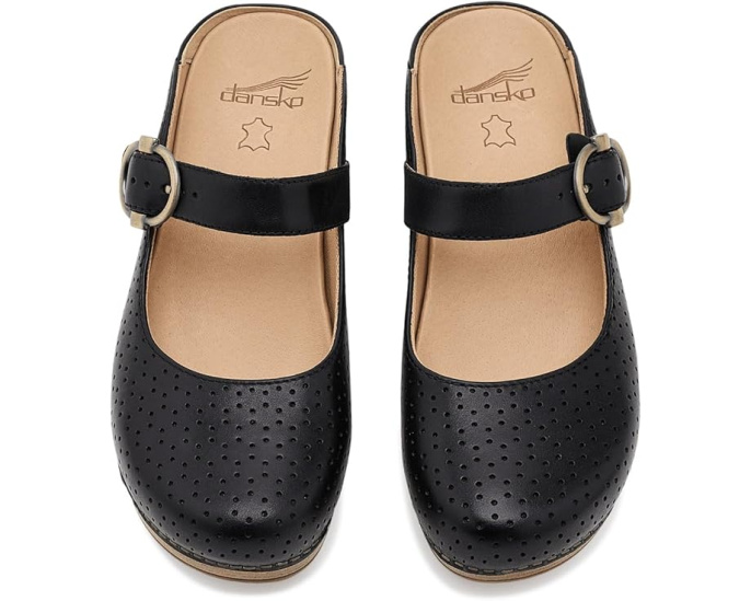Сабо Blaire Clog от Dansko на каблуке