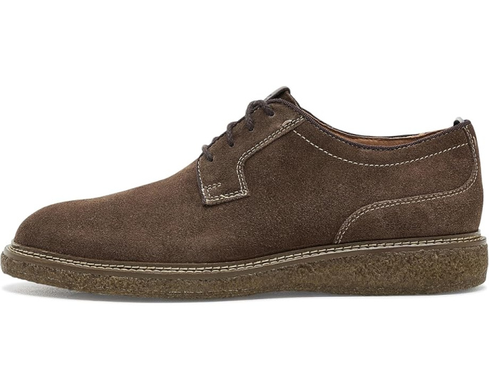 Туфли Clint Plain Toe из замши от Johnston и Murphy