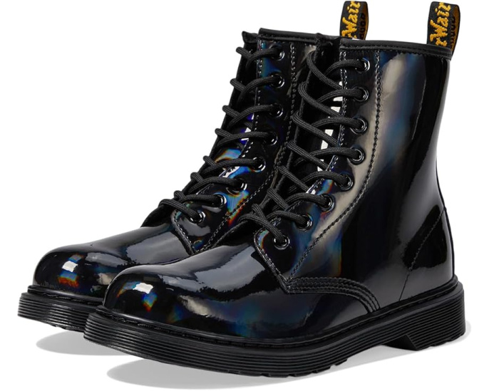 Ботинки Dr. Martens 1460 для детей на воздушной подошве с боковой молнией