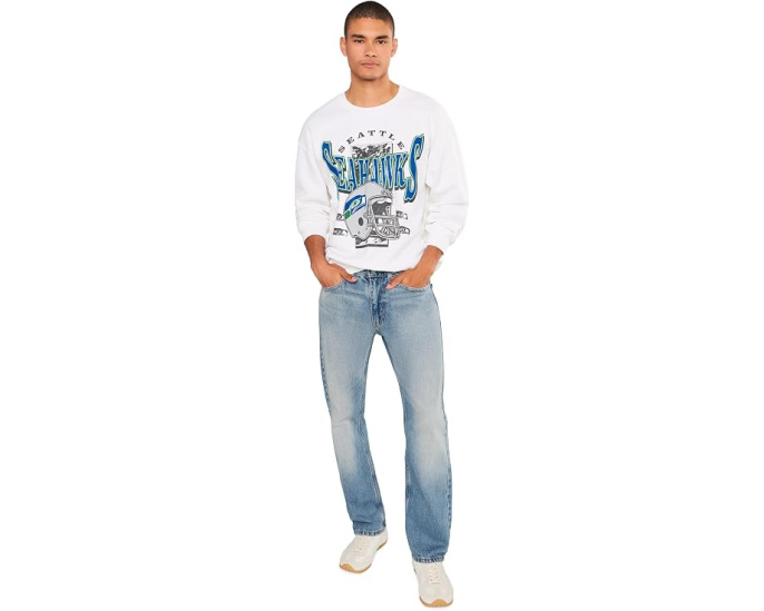 Толстовка NFL Seattle Seahawks Conversion Crew Fleece от Junk Food Clothing