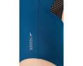 Цельный купальник Speedo Solid Mesh Scoop Neck с сетчатой спинкой