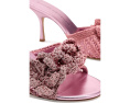 Туфли Stuart Weitzman Lotus Slide 85 с ручной вязкой и миндалевидным носком