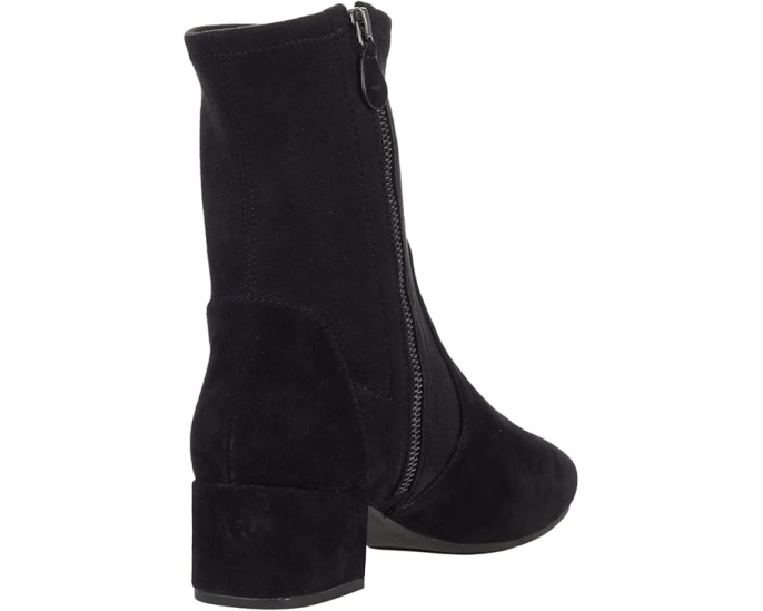 Ботильоны Ella Stretch Booties с молнией и квадратным каблуком от Gentle Souls by Kenneth Cole