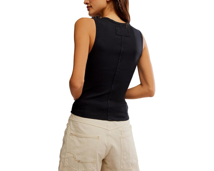 Топ Free People Neria Tank V-образный вырез