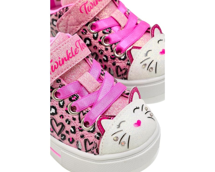 Кроссовки детские Skechers Twinkle Sparks Lighted 314472N со светящимися стразами