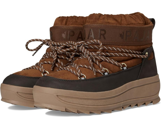 Ботинки Pajar CANADA Galaxy Mini Suede на платформе с водонепроницаемой мембраной