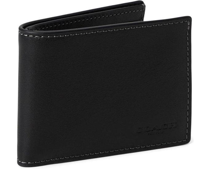 Кошелек COACH Slim Billfold из натуральной кожи